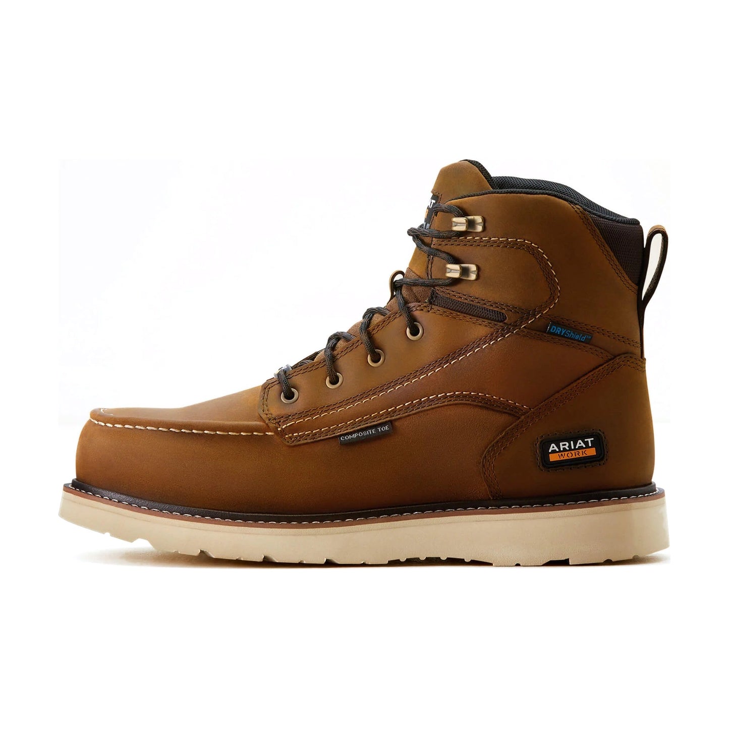 Rebar Wedge Moc Toe 6" Composite Toe Waterproof Work Boot