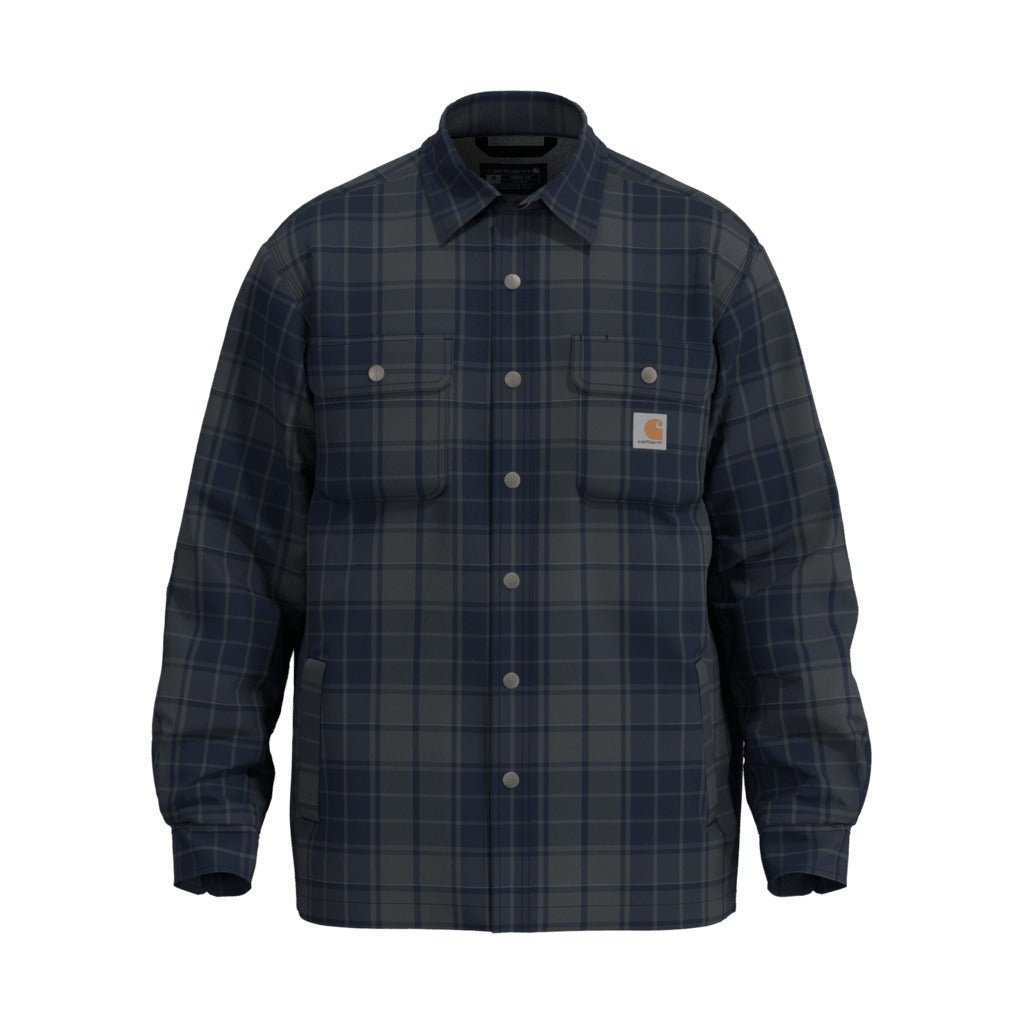 Relaxed Fit Flannel Sherpa-lined Shirt Jac