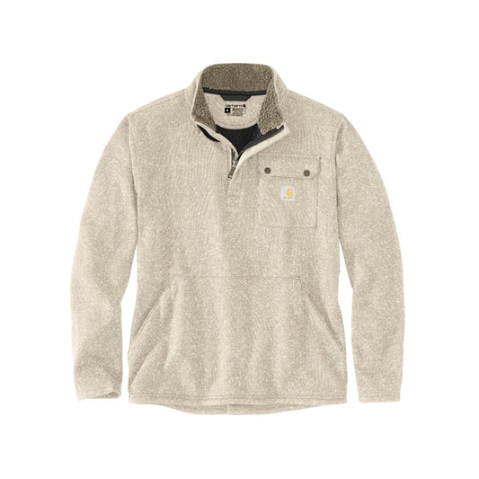 Relaxed Fit Midweight Quarter-zip Pocket Sweater Fleece