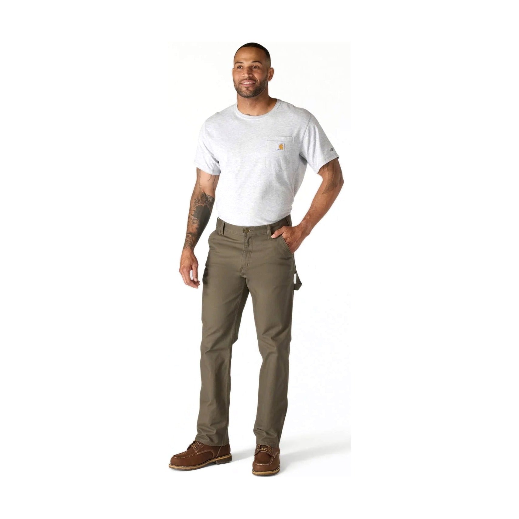 Relaxed Straight Rugged Flex® Duck Dungaree