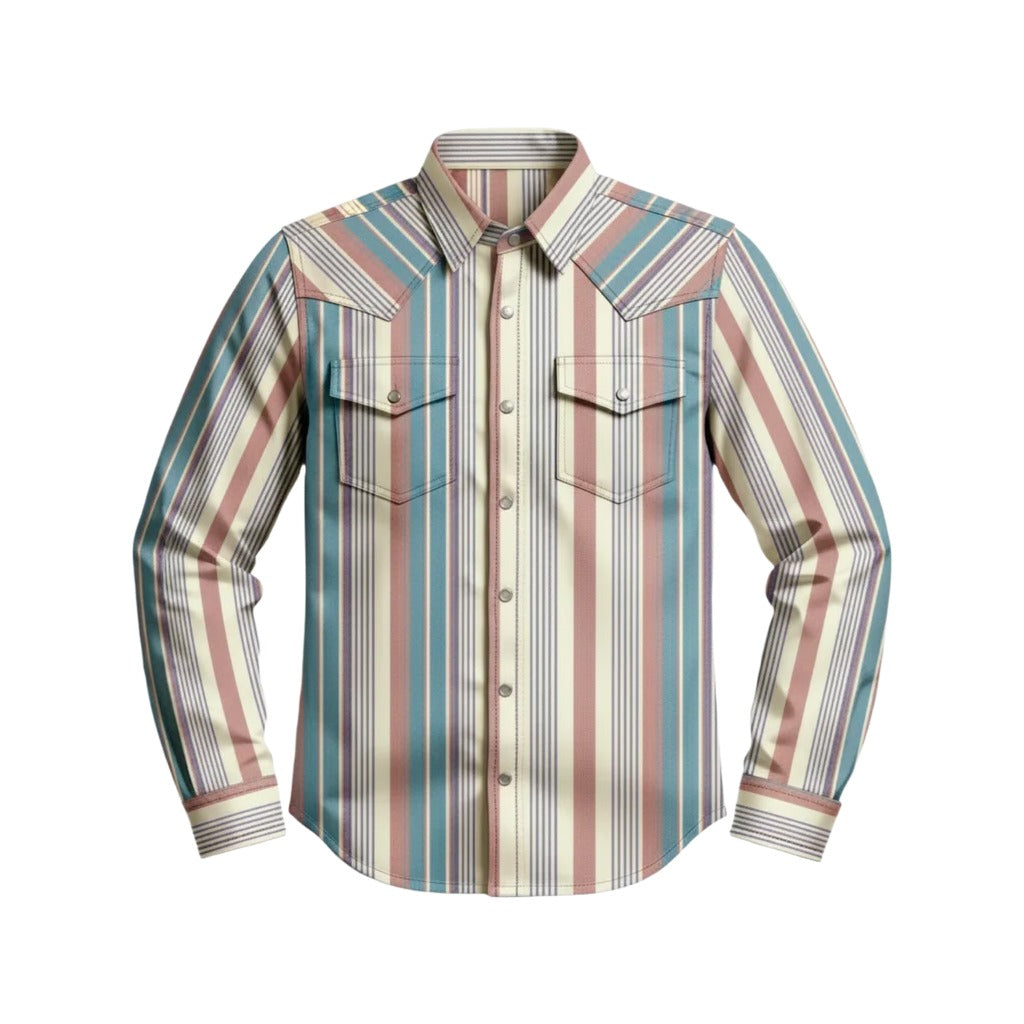 Retro Hank Fitted Snap Shirt