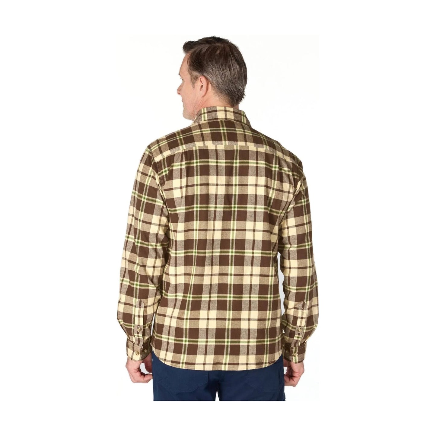 Rugged Flex™ Relaxed Fit Midweight Flannel Long-sleeve Plaid Shirt
