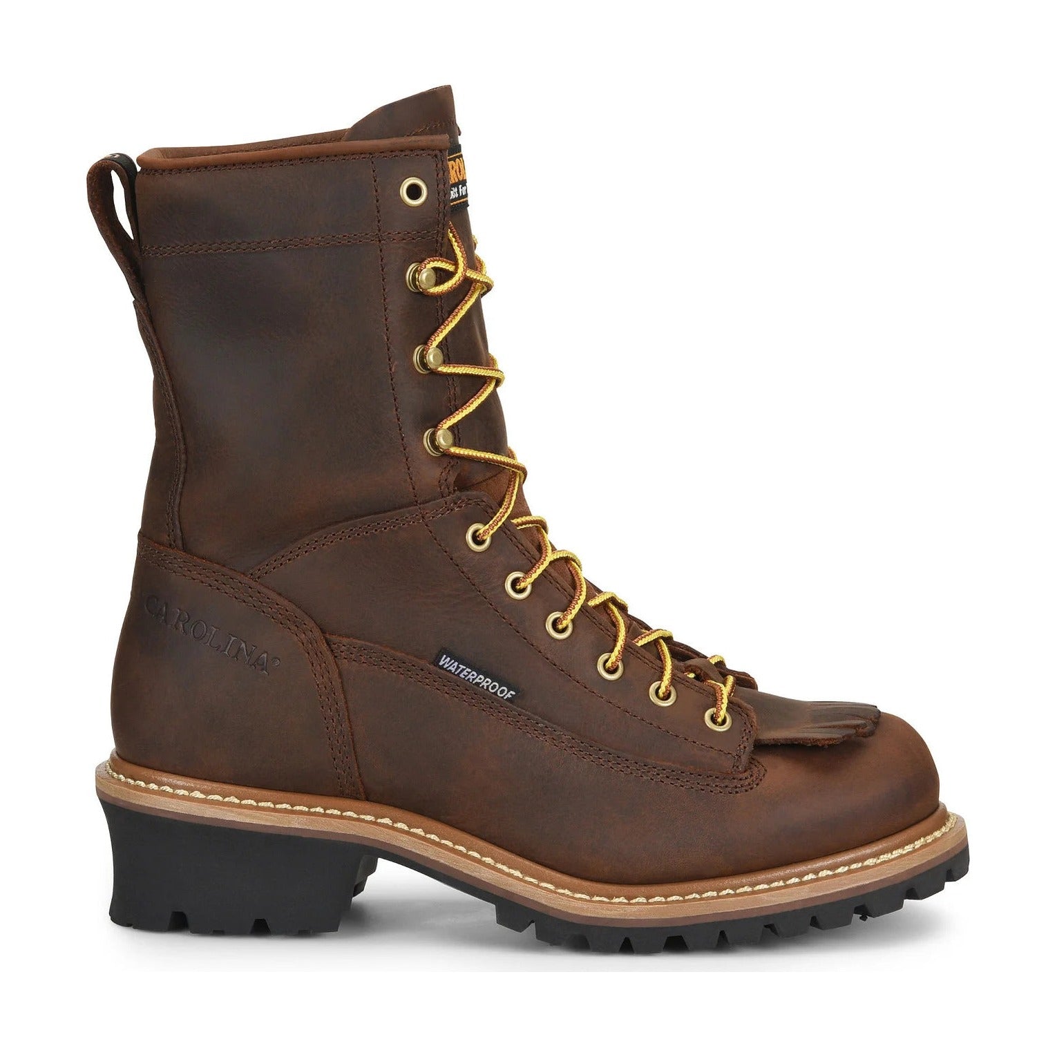 Spruce 8" Steel Toe Waterproof Logger Work Boot