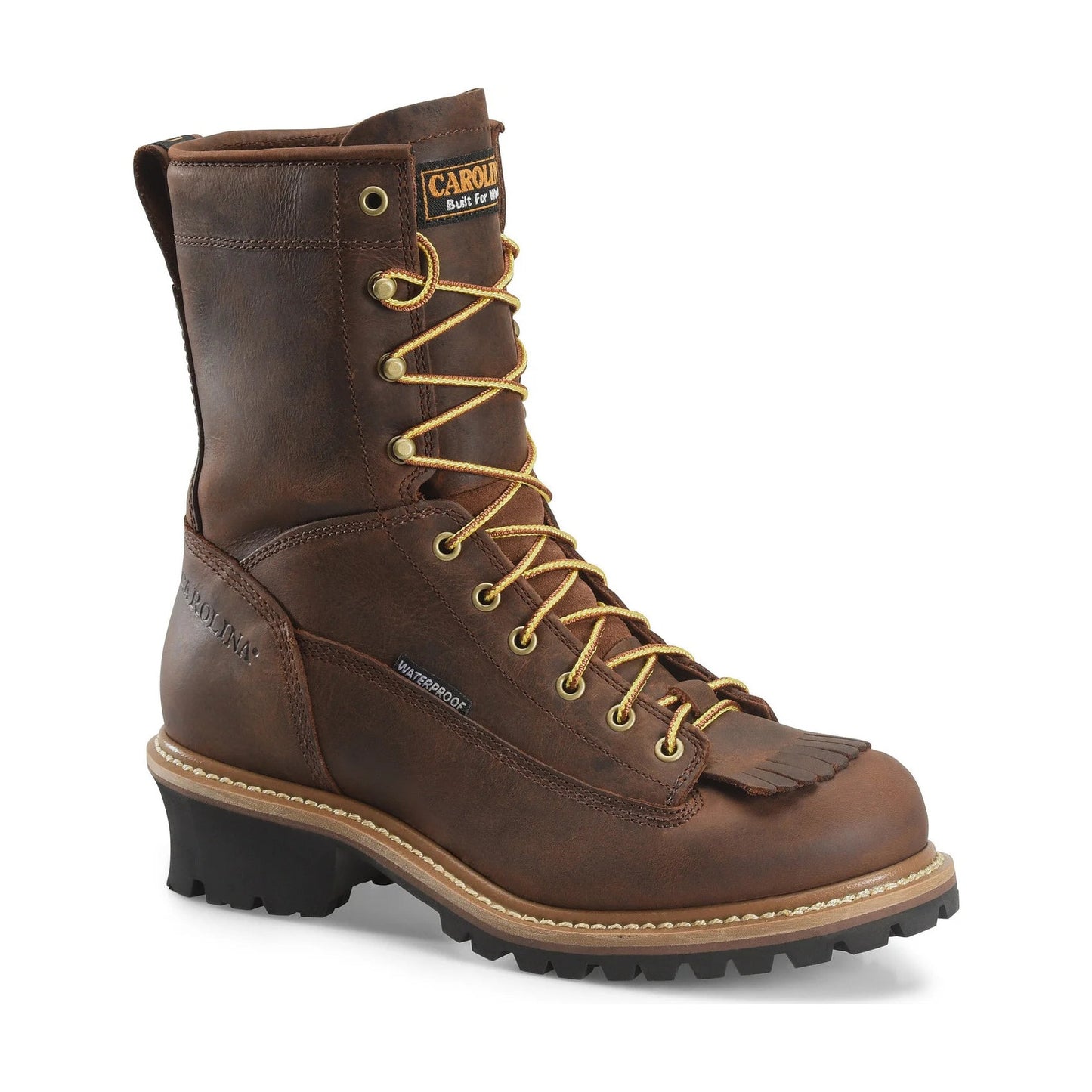 Spruce 8" Steel Toe Waterproof Logger Work Boot