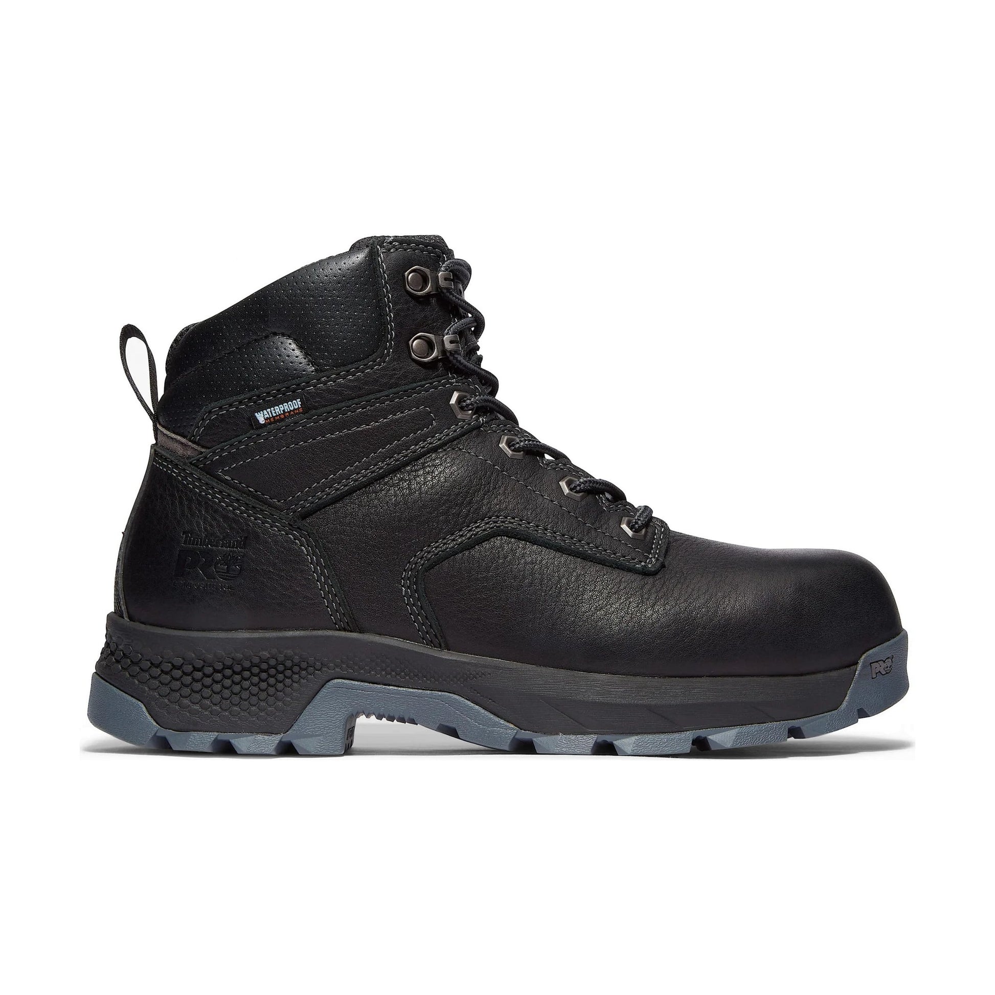 TiTAN EV 6" Black Rustler Composite Toe Waterproof Work Boot