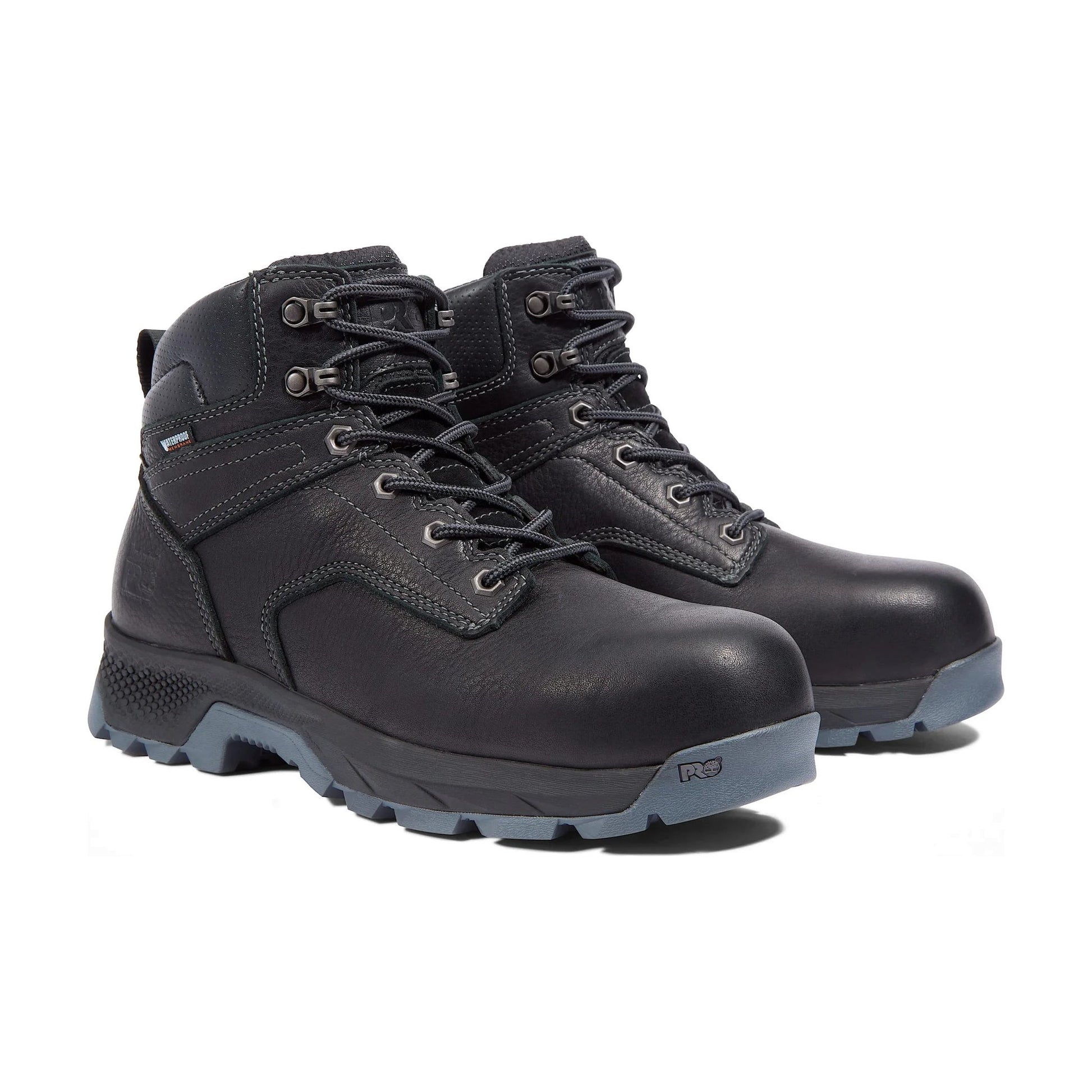 TiTAN EV 6" Black Rustler Composite Toe Waterproof Work Boot