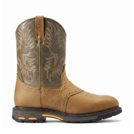 Workhog Waterproof Roper Toe Work Boot