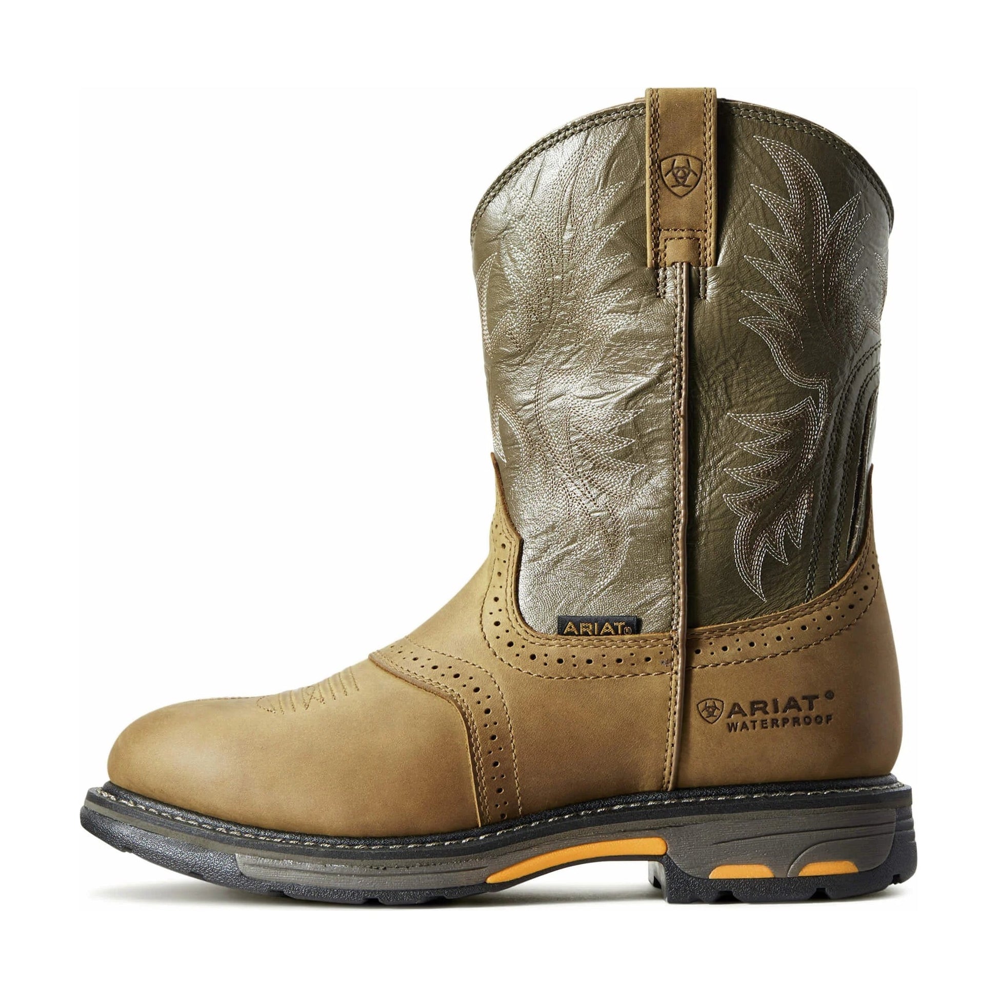 Workhog Waterproof Roper Toe Work Boot