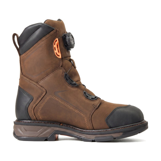 Workhog XT BOA 8" Carbon Toe Waterproof Work Boot - right side profile