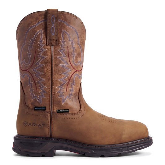 Workhog XT Carbon Toe Waterproof Work Boot - right side profile